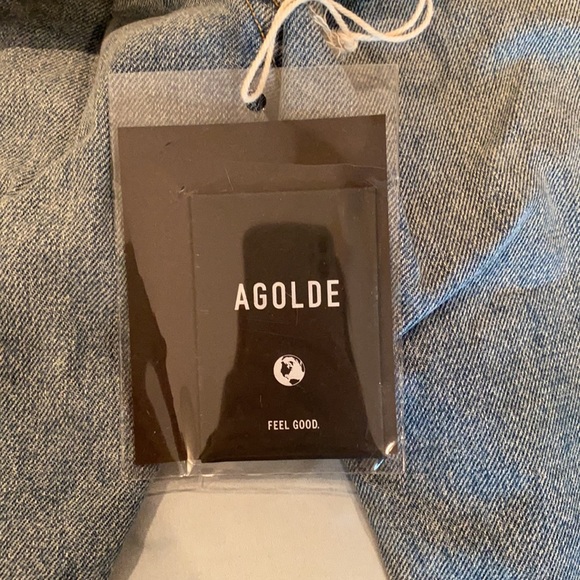 Agolde Light-Wash Hi-Rise Jeans - Picture 6 of 7